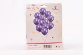 Bouquet 12 globos lisos color violeta.jpg